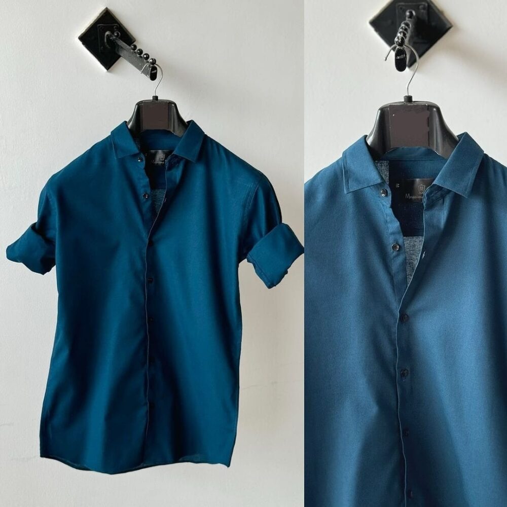 Sea Green Casual Shirt