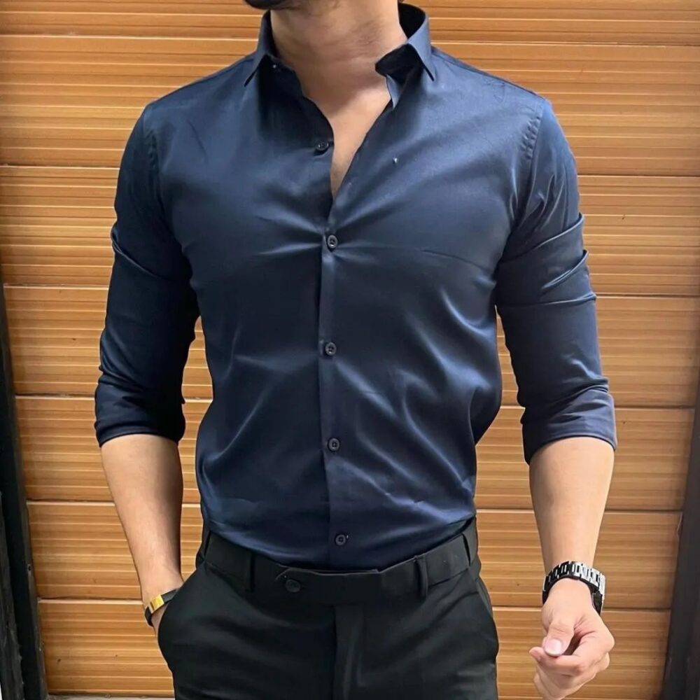 Navy Dress Shirt