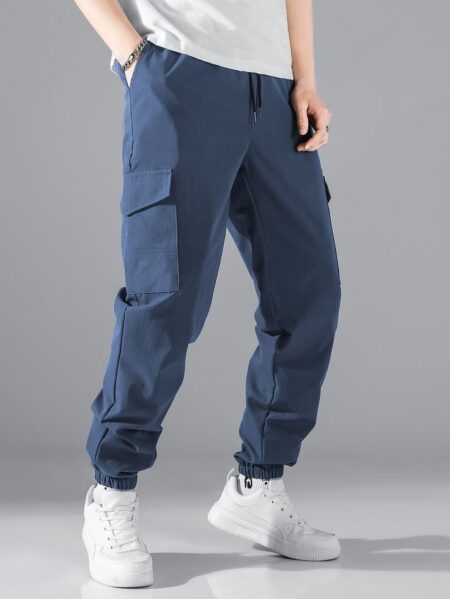 Navy Cargo Trouser
