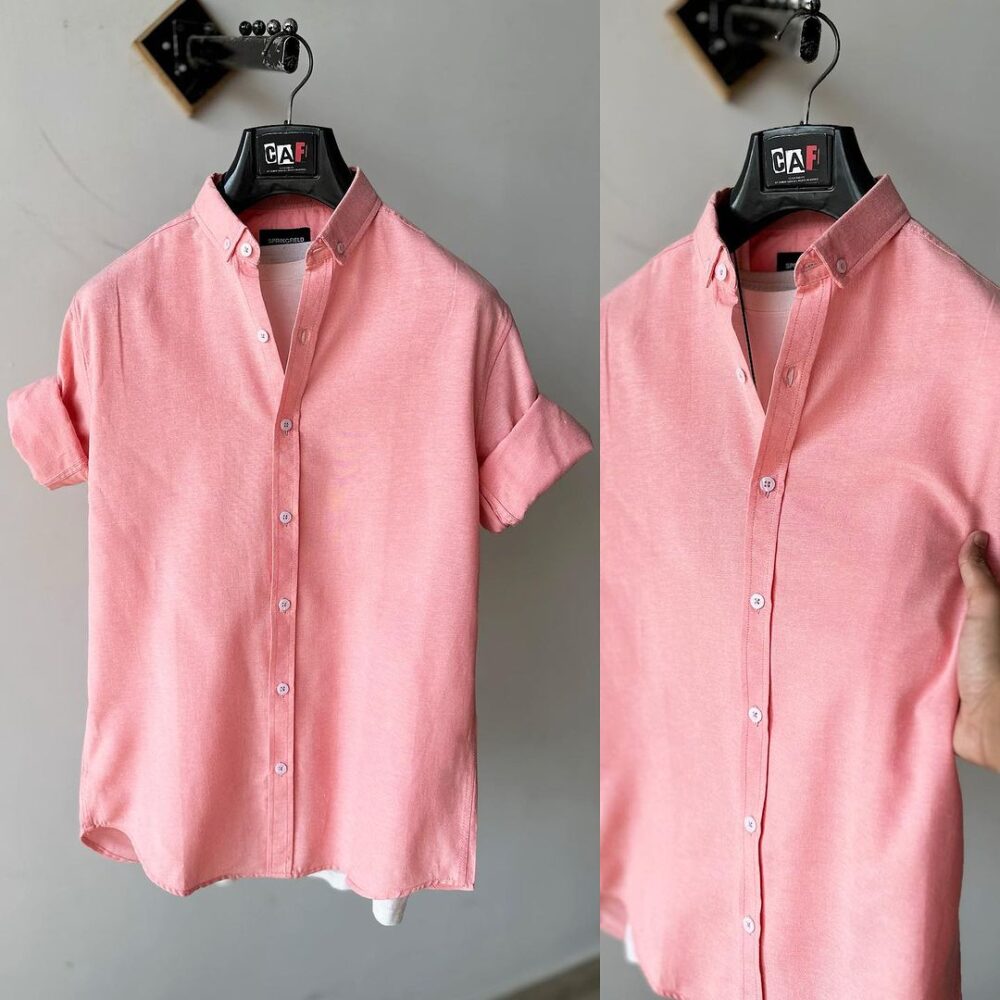 Light Pink Casual Shirt